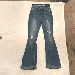 fit-and-flare S.O.N.G jeans